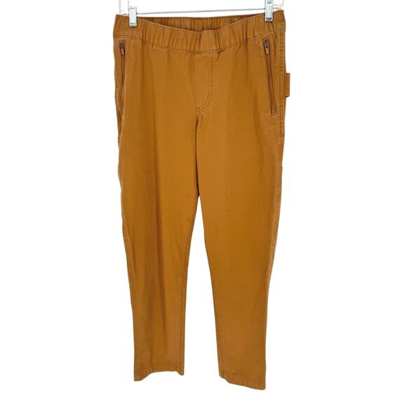 Carhartt Force Relaxed-Fit Ripstop Work Pants In Carhartt Brown Womens Size XS - Picture 4 of 15